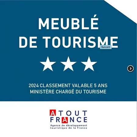 Luxe Et Charme - Le Carre Saint-silain - Meuble De Tourisme 3 Etoiles Apartment *
