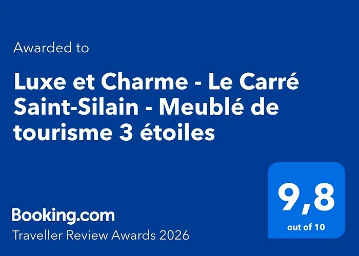 Lejlighed Luxe Et Charme - Le Carre Saint-silain - Meuble De Tourisme 3 Etoiles *